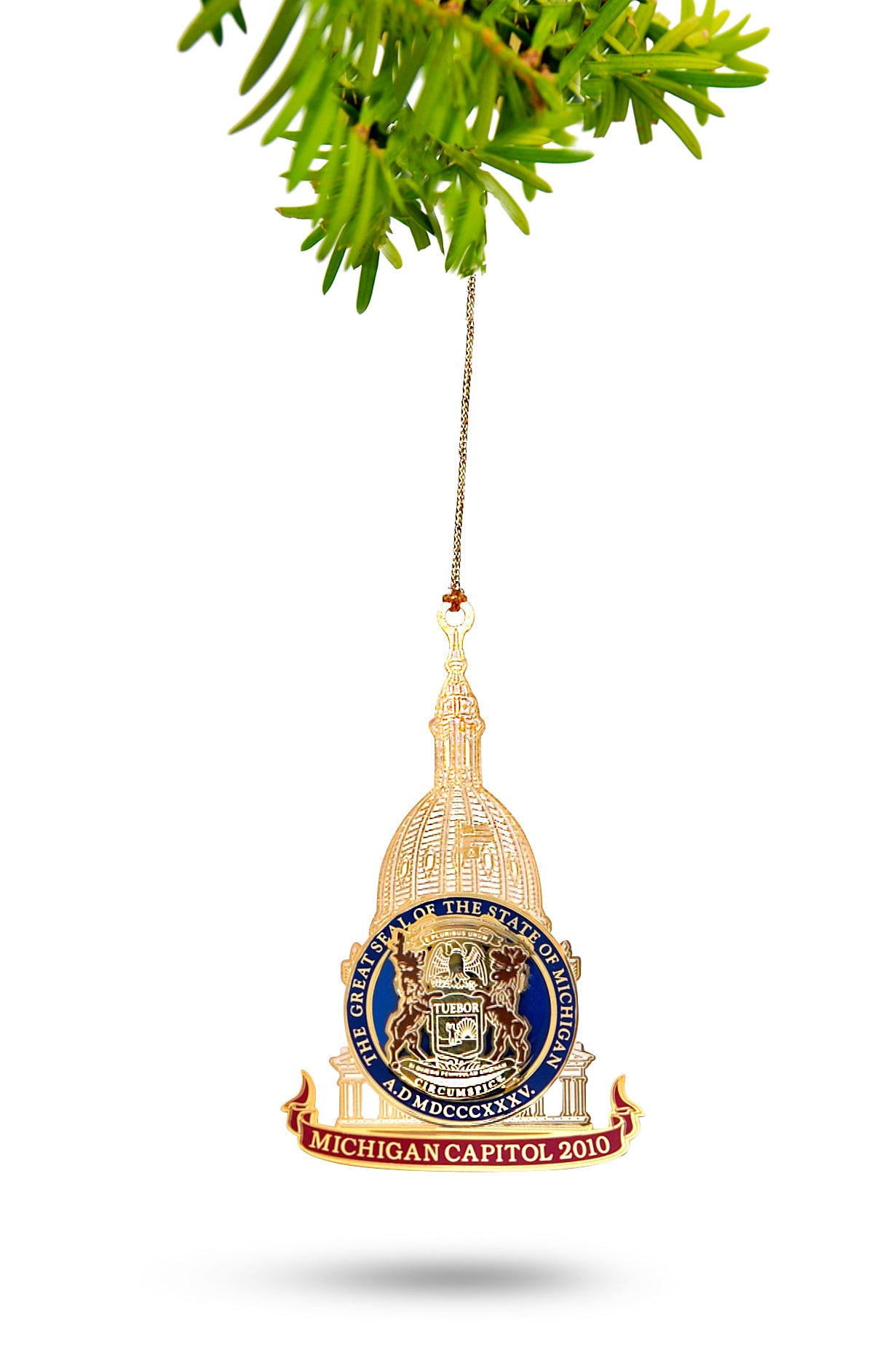 2010 Michigan Capitol Ornament
