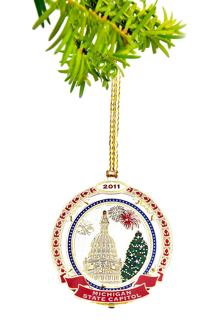 2011 Michigan Capitol Ornament