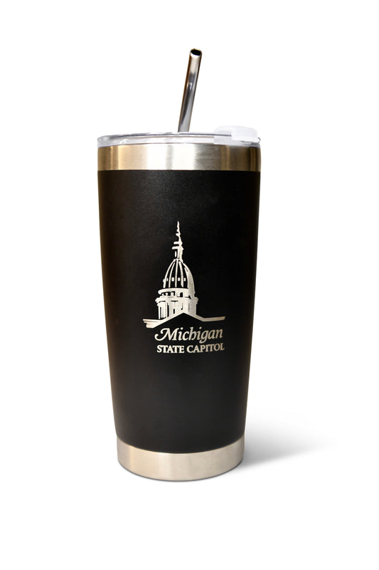 Michigan Capitol Tumbler 20 oz. - Back in Stock