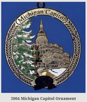 2004 Michigan Capitol Ornament